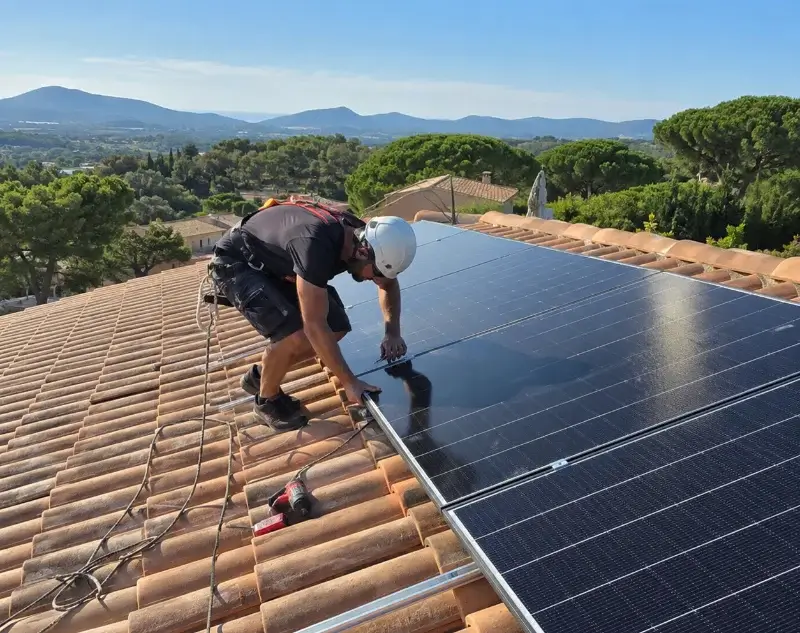 Installateur panneaux solaires Vançais — pose photovoltaïque sur toiture