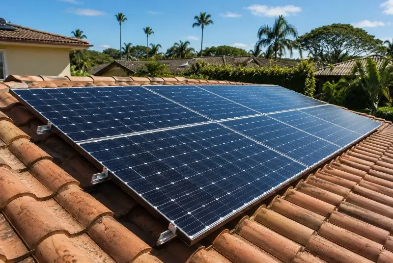 Installation de panneaux solaires à Vançais